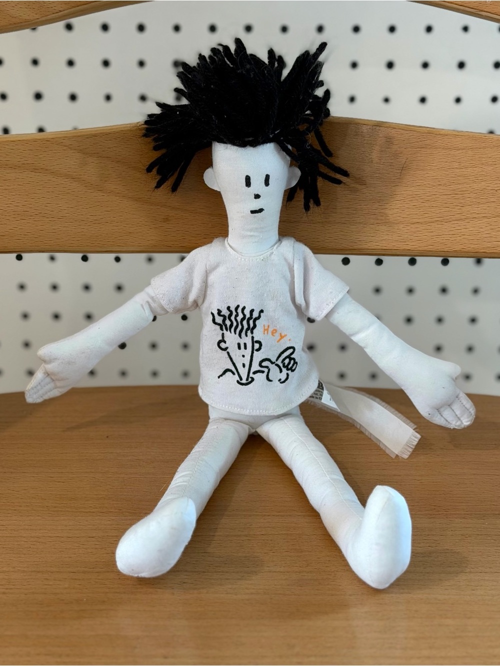 Vintage 1985 Fido Dido Hasbro 8001 Rag Doll Plush 80s Collectible